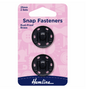 Hemline Snap Fasteners 25mm Black