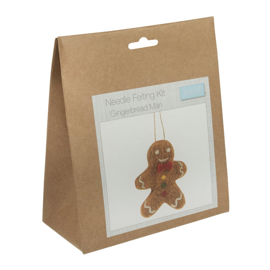 Needle Felting Kit - Gingerbread