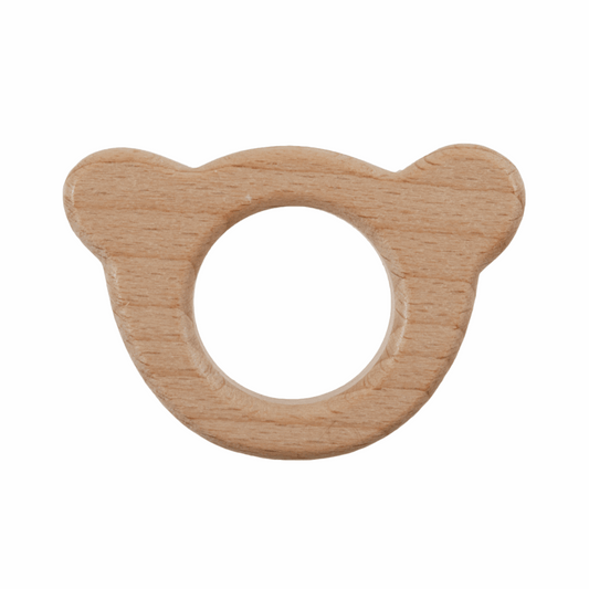 Wooden Craft Ring - Bear