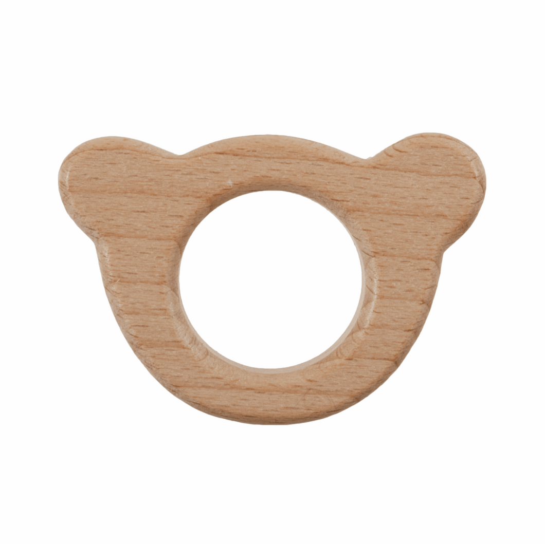 Wooden Craft Ring - Bear