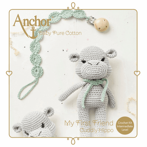 My First Friend - Crochet Cuddly Hippo Kit