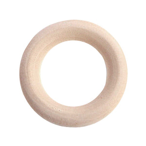 Wooden Rings 55mm 4 Pack