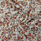 Viscose Print - Orange Floral