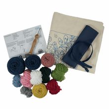 Load image into Gallery viewer, Punch Needle Cushion Kit - Bloom