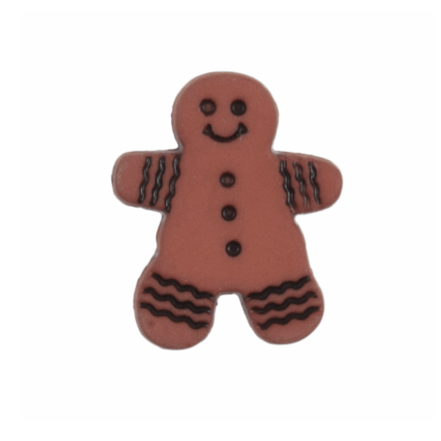 Gingerbread Man Buttons