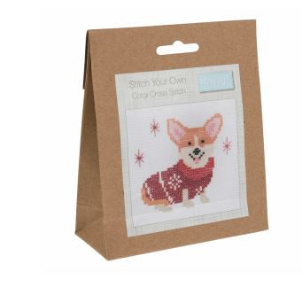 Stitch Your Own Corgi Cross Stitch