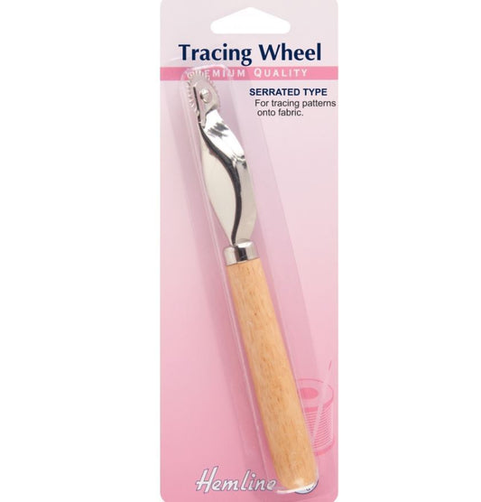 Hemline - Premium Tracing Wheel: Serrated Edge