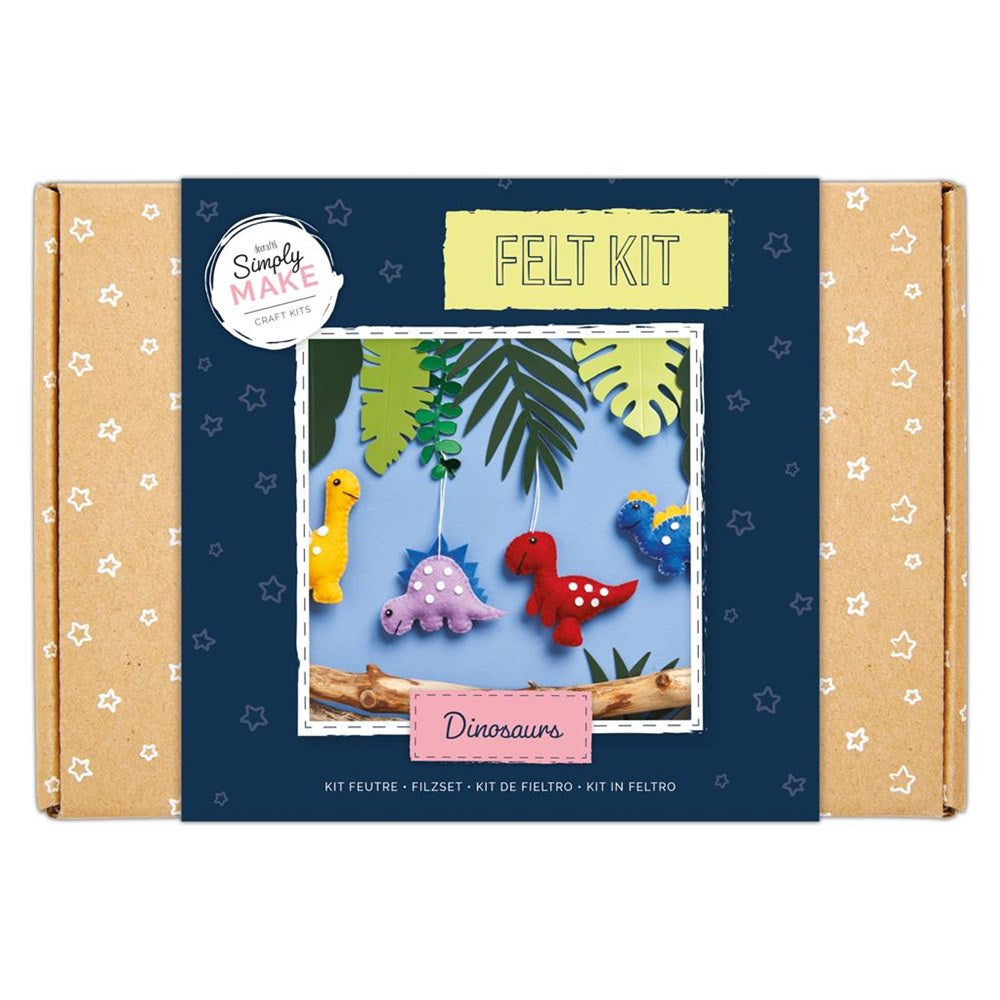 Felt Sewing Kit - Dinosaurs