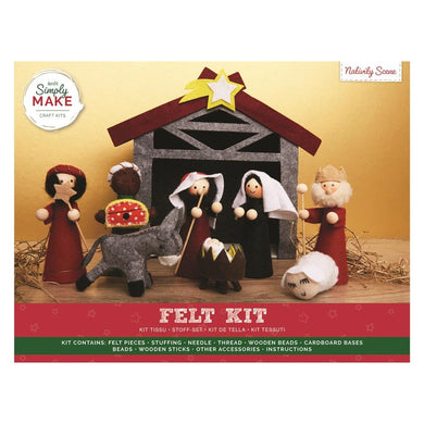Docrafts Simply Make Felt Nativity Scene Kit