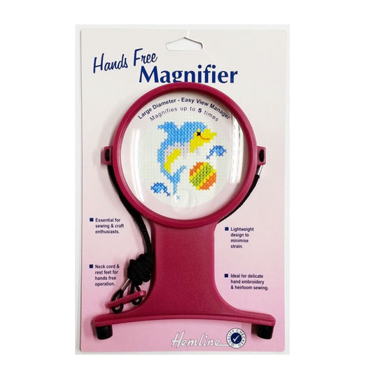 Hemline Hands Free Kneck Magnifier