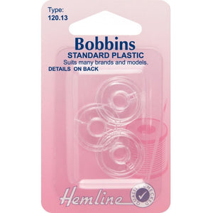 Hemline Plastic Bobbin: Universal/Class 15K