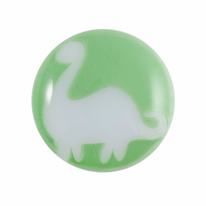 Dinosaur Buttons 15mm