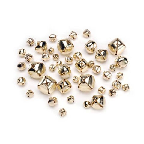 Assorted Jingle Bells - 43 Pieces (Gold/Silver)