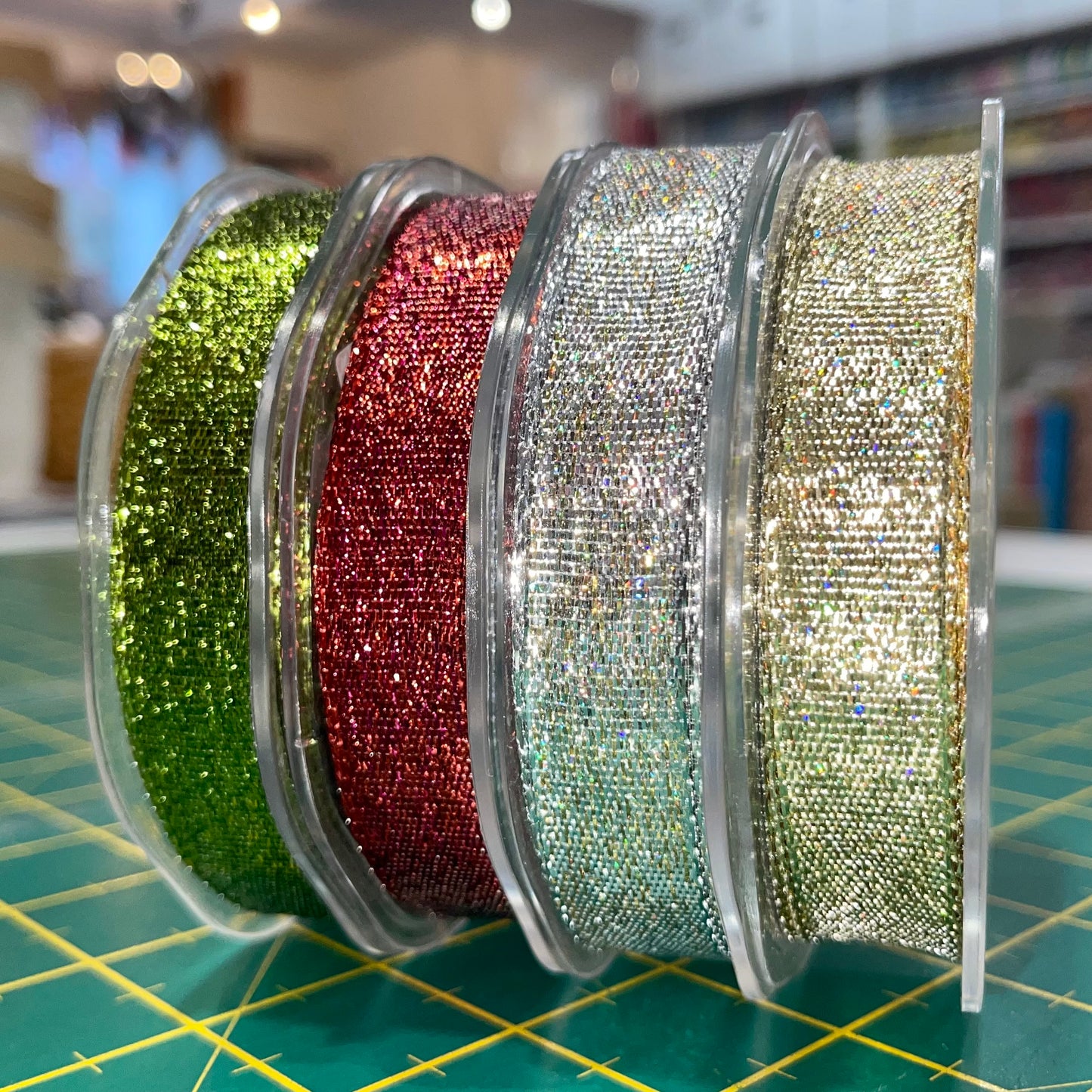 Sparkle Wired Ribbon - 15mm