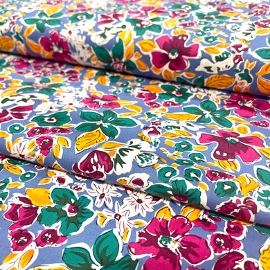 Sew Cool Large Bright Floral Cotton - 1.5m Wide