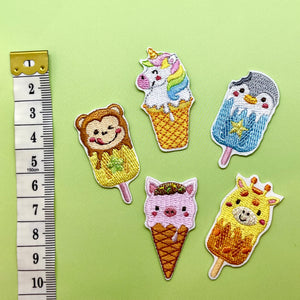 Animal Ice Cream Motifs