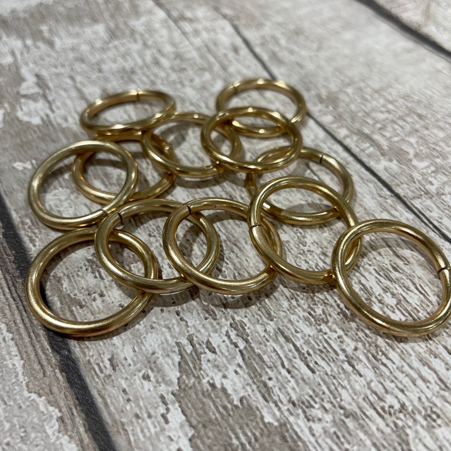 25mm Rings - Gold