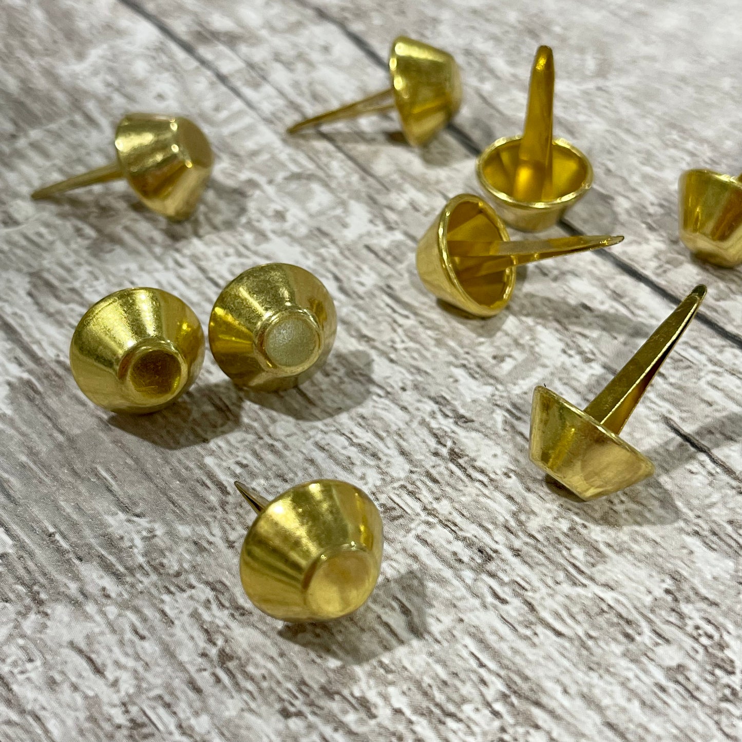 15mm Bag Feet Yellow Gold - Individual