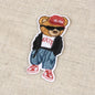 Skater Teddy Motif