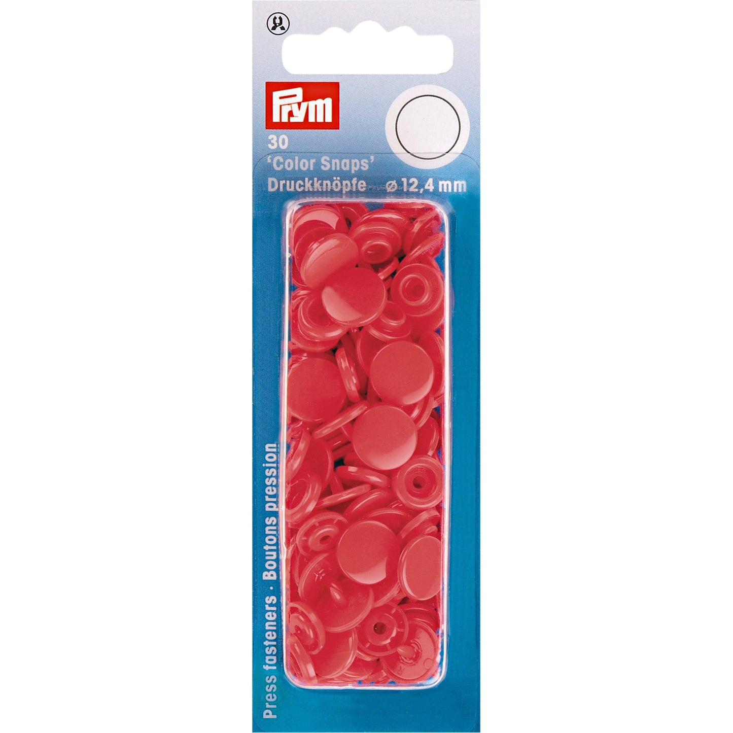 Prym Colour Snaps - Red