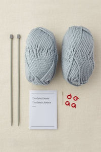 The Rhythm Rib Hat and Mitts Knitting Kit