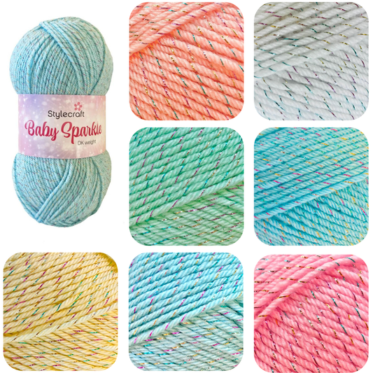 Stylecraft Baby Sparkle Double Knit