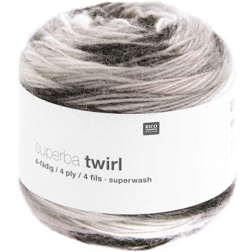 Rico Superba Twirl 4 Ply Sock Yarn